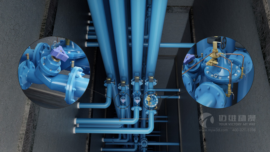 工業三維效果圖