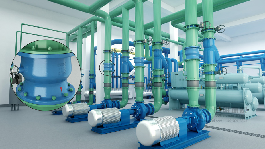 工業三維效果圖