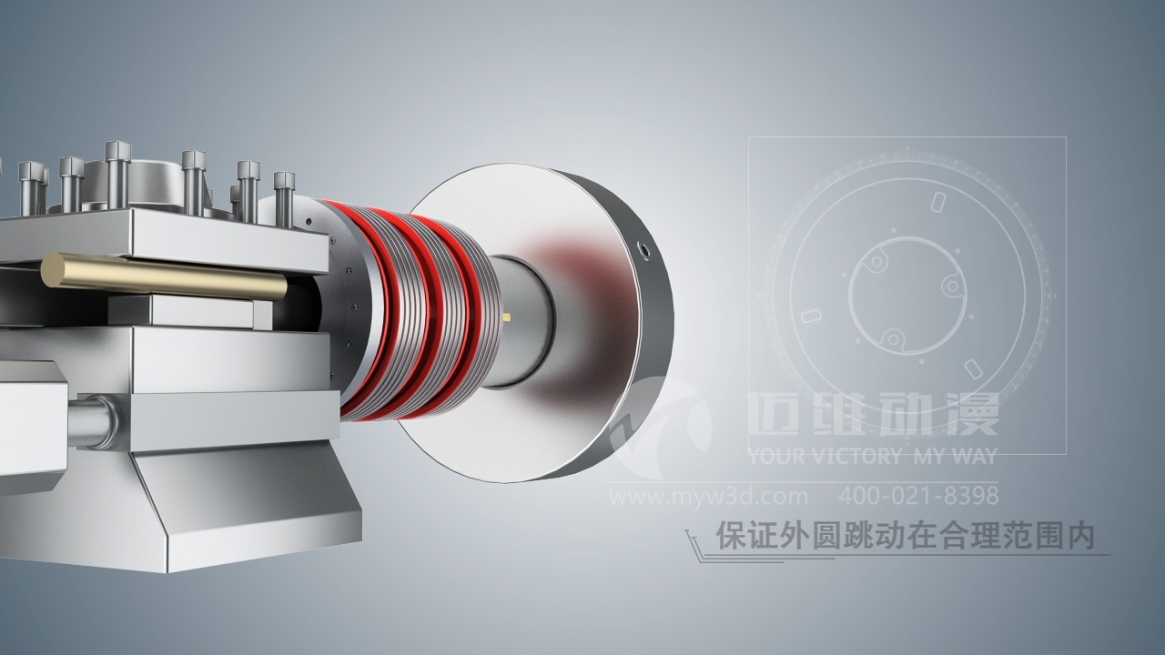 風力發電產品演示三維動畫