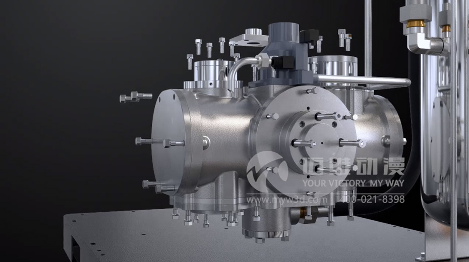 工業機械產品演示三維動畫