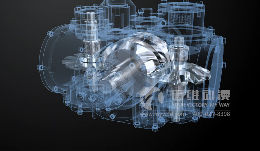 工業機械產品演示三維動畫