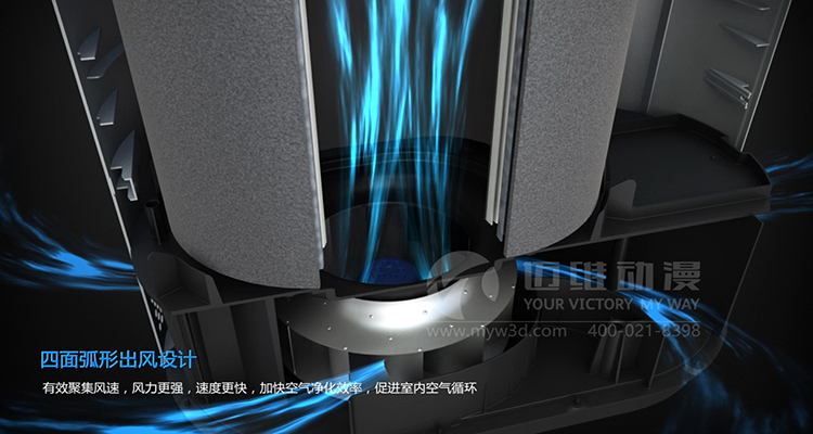 三維動畫演示笨重的鍋爐內部的運作過程(圖1) 三維動畫演示笨重的鍋爐內部的運作過程(圖1)