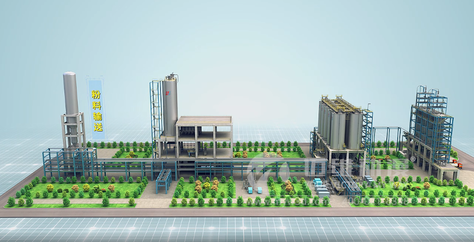 質粒料輸送系統三維動畫(圖1)