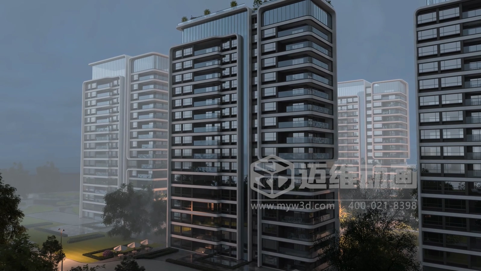 虹吸雨水管道系統三維動畫展示(圖1)