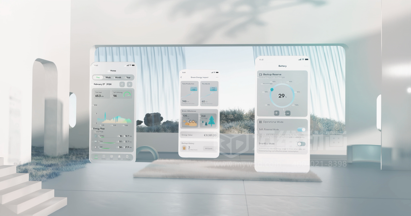 戶儲產品智能APP概念三維動畫展示(圖3) 戶儲產品智能APP概念三維動畫展示(圖3)