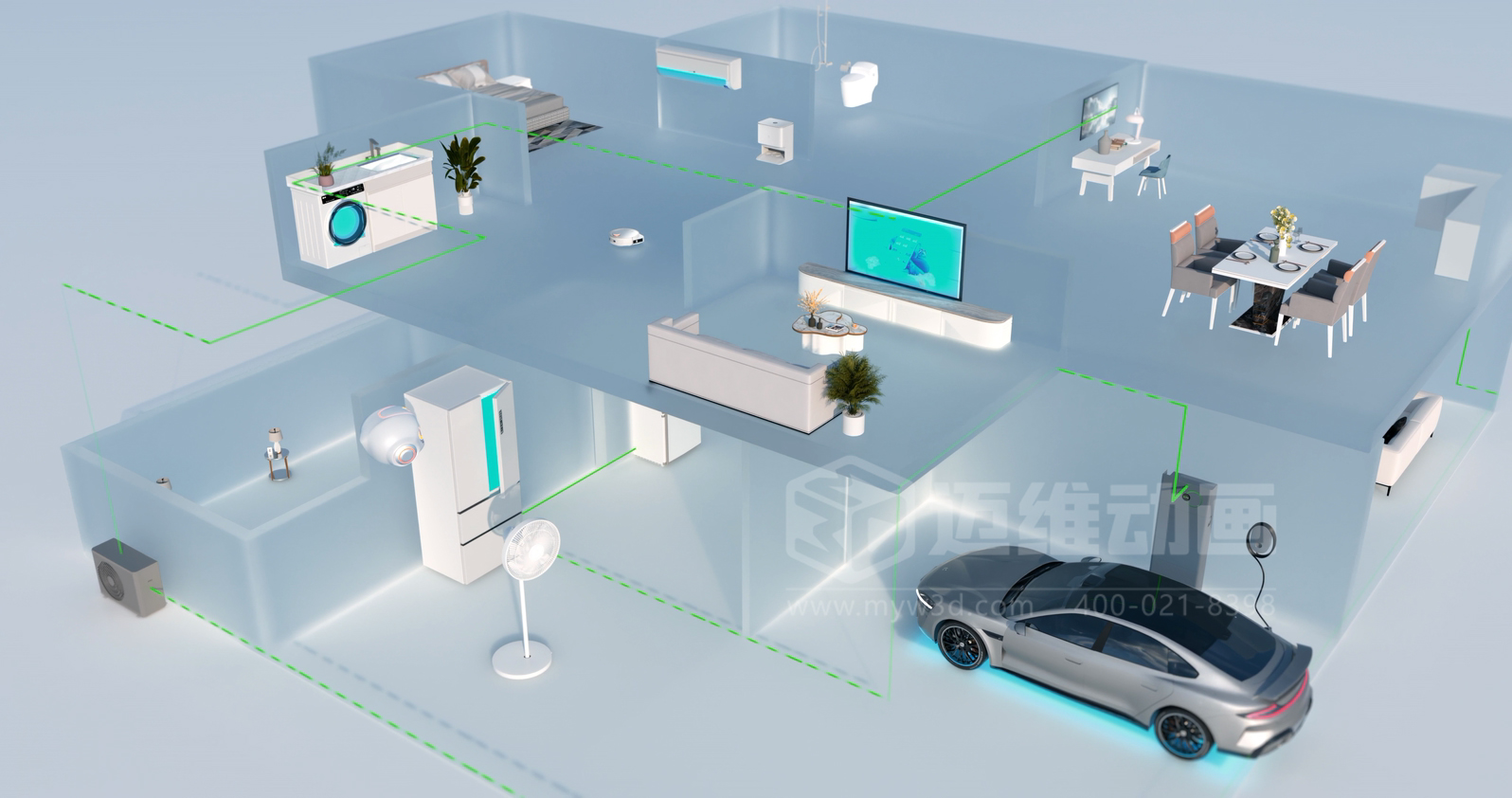 戶儲產品智能APP概念三維動畫展示(圖7) 戶儲產品智能APP概念三維動畫展示(圖7)