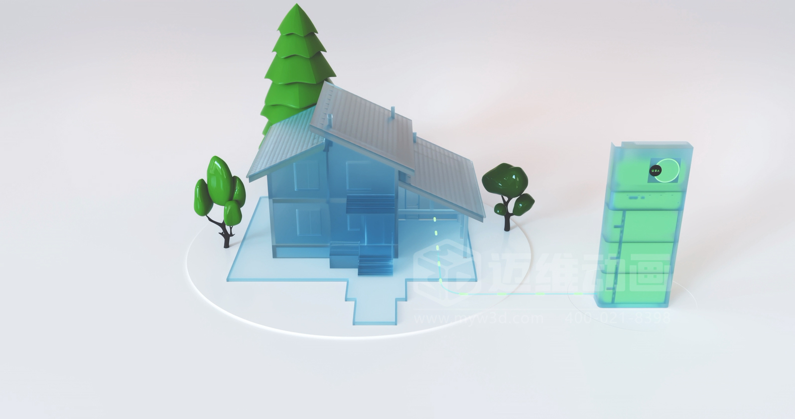 戶儲產品智能APP概念三維動畫展示(圖6) 戶儲產品智能APP概念三維動畫展示(圖6)