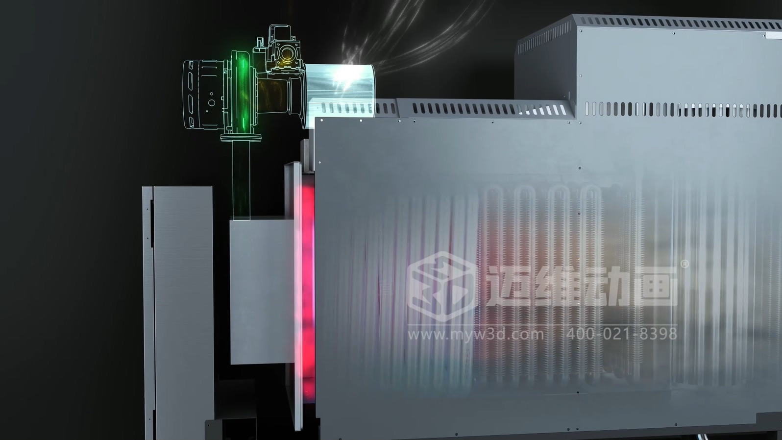 打破傳統展示壁壘!三維動畫「拆解」鍋爐,低成本實現高成果演示(圖12) 打破傳統展示壁壘!三維動畫「拆解」鍋爐,低成本實現高成果演示(圖12)