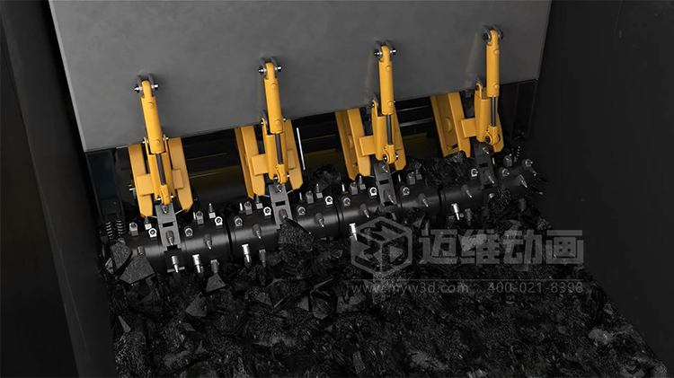 海大機器人-火車箱機器人粘凍煤清車系統三維動畫展示(圖2) 海大機器人-火車箱機器人粘凍煤清車系統三維動畫展示(圖2)