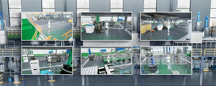 稀缺金屬循環再生過程優化平臺三維動畫(圖6) 稀缺金屬循環再生過程優化平臺三維動畫(圖6)