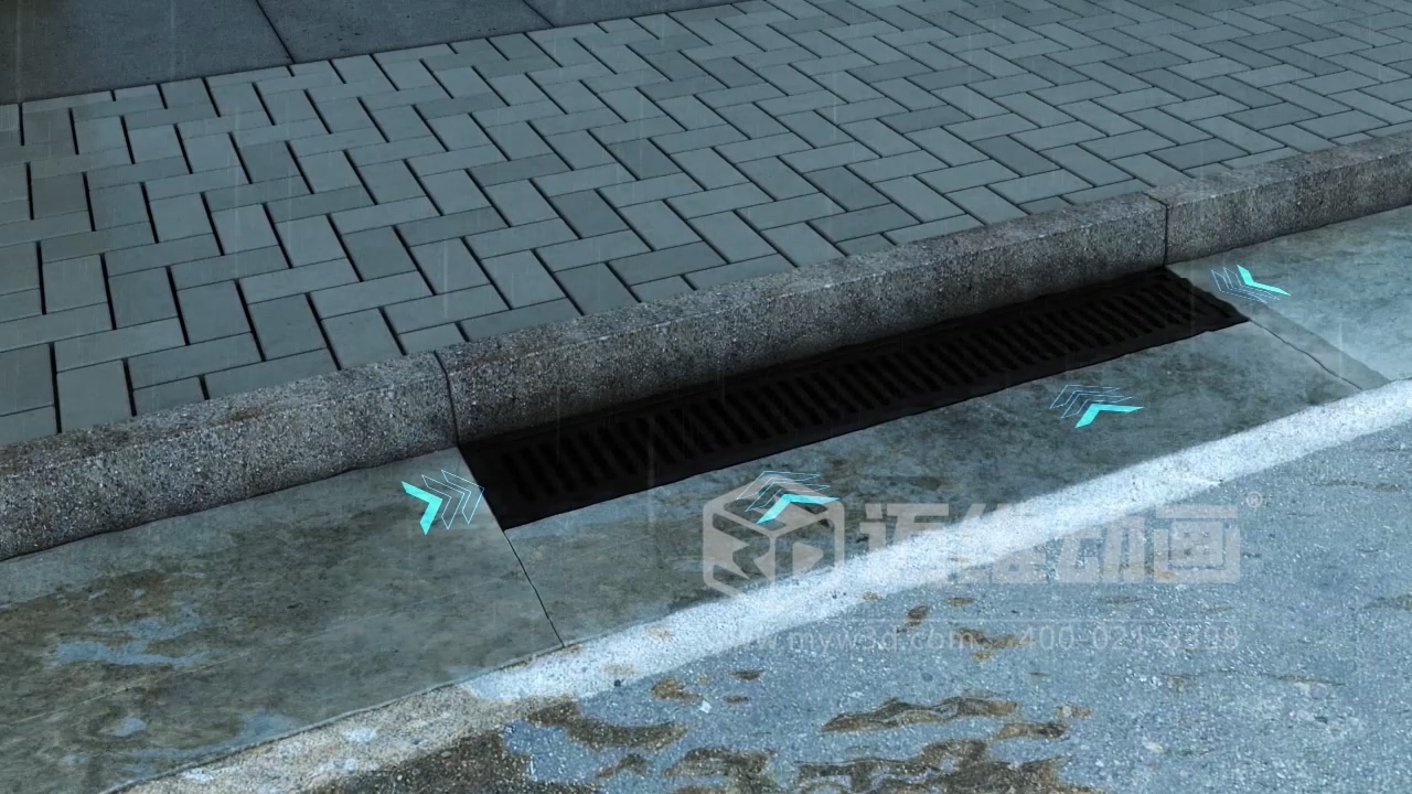 環保項目競標突圍關鍵：三維動畫直觀解析一體化智能截污井 “截污、分流、監測” 全流程原理(圖2)