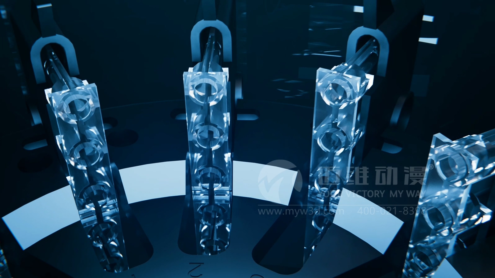 全自動血型分析儀產品三維動畫(圖2)