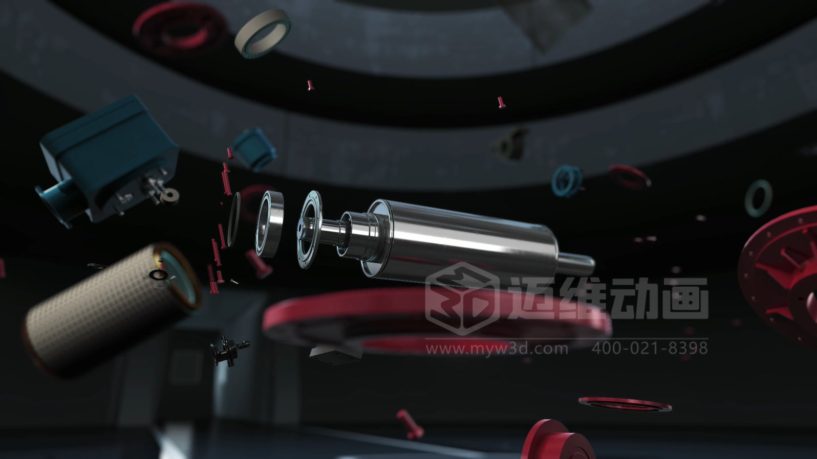 電機企業(yè)選型必看！三維動畫還原永磁直驅(qū)電機全場景表現(xiàn)：從結(jié)構(gòu)、效能到場景應(yīng)用，可視化看懂 “無齒輪驅(qū)動” 黑科技(圖1)