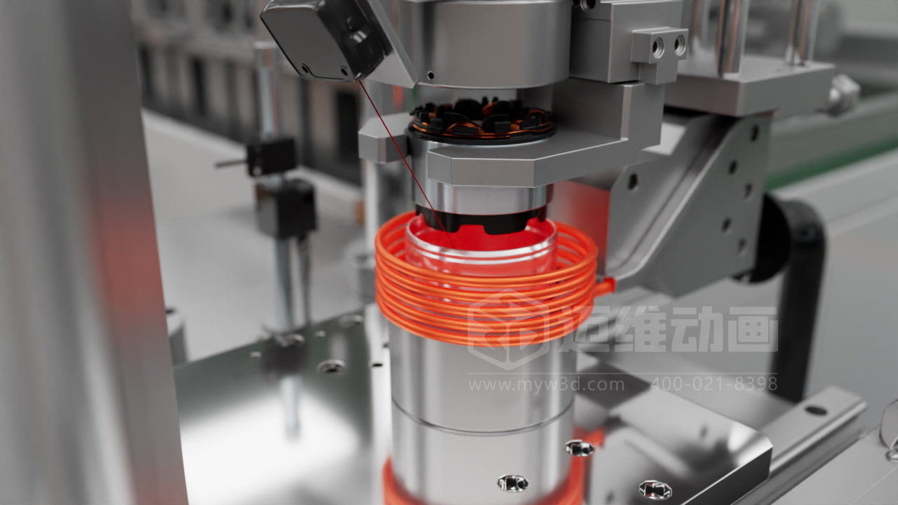 3D 動畫透視新能源汽車自動化產線！零部件流轉、精準裝配全程可視化，一眼看懂硬核智造(圖3)