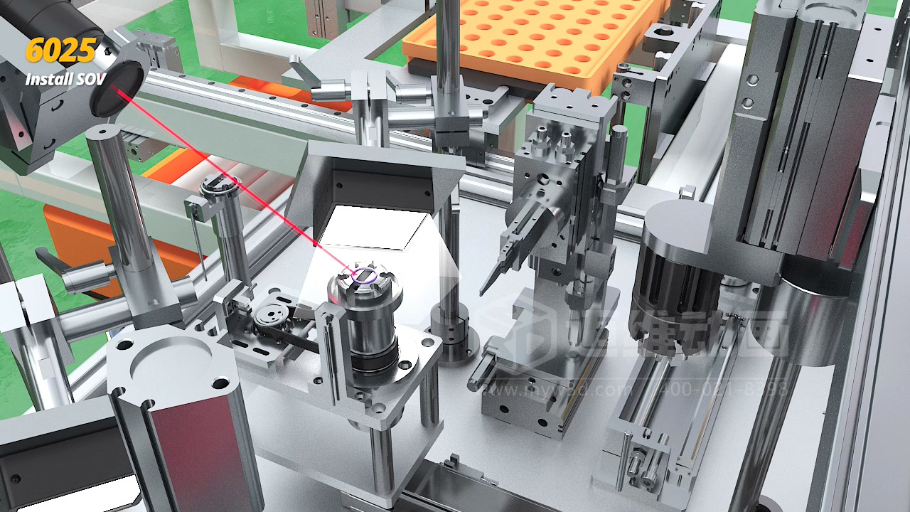 3D 動畫透視新能源汽車自動化產線！零部件流轉、精準裝配全程可視化，一眼看懂硬核智造(圖4)
