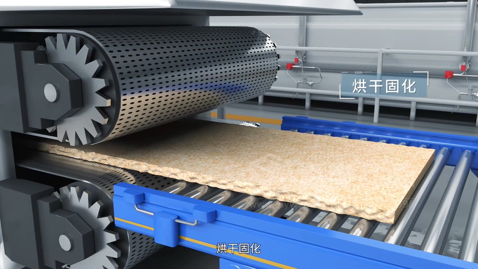 生活垃圾焚燒飛灰熔鹽熔融資源化工藝技術(shù)三維動畫(圖7)