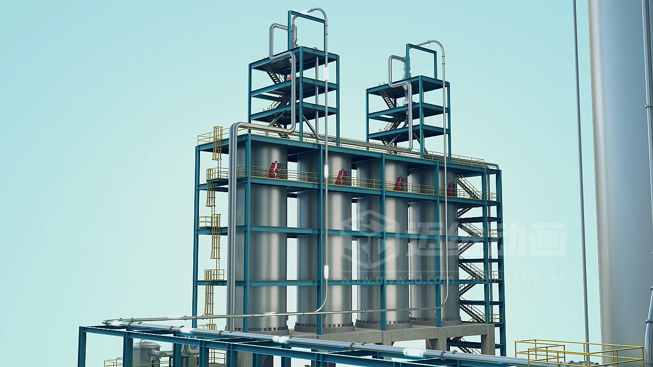 粉粒體物料處理系統(tǒng)三維動畫(圖9)